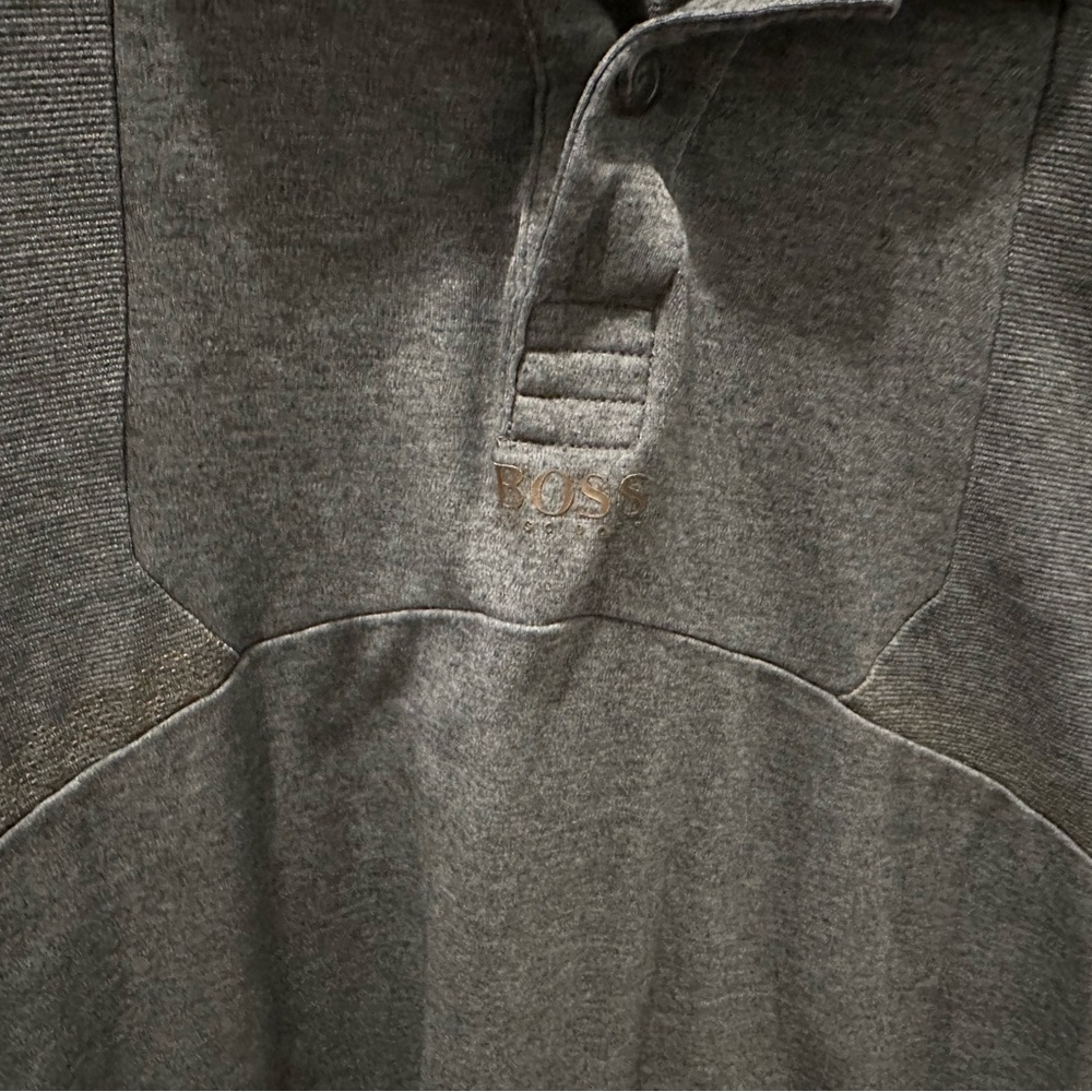 Boss Charcoal Polo Shirt